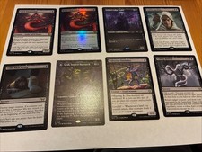 Lotto 8 carte MTG nere ottimo