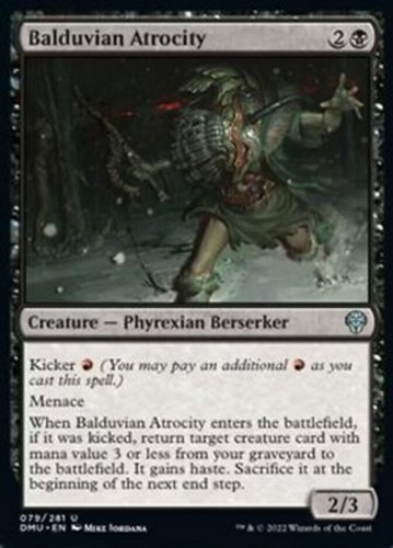 Balduvian atrocity dominaria - atrocity, [dominaria