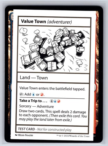 Value town - town, (avventuriero)