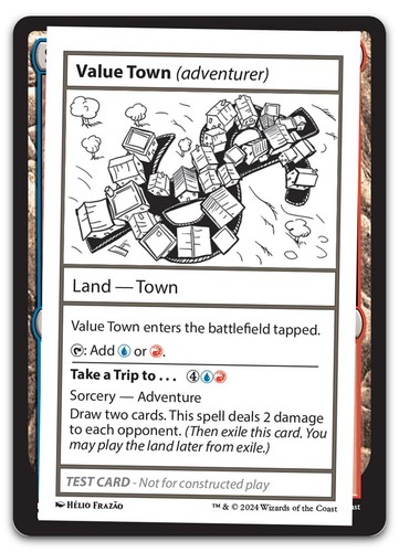 Value town - value, (avventuriero)