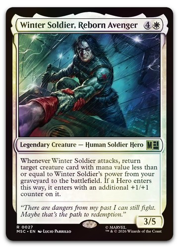Winter soldier reborn avenger - winter,