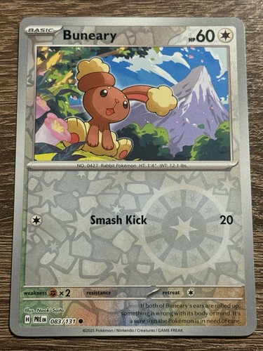 Pokémon buneary 083 131 - pokémon,
