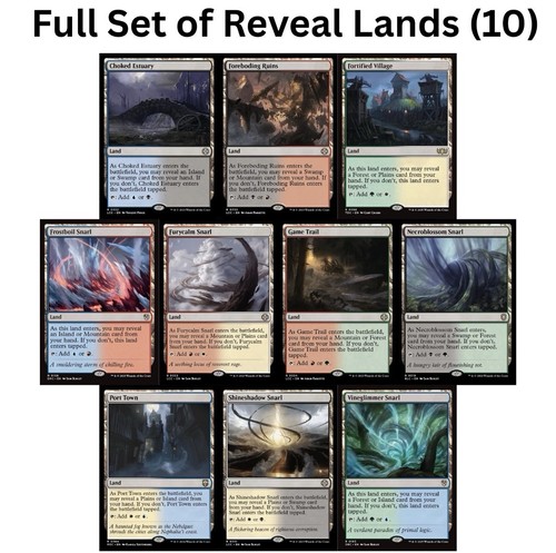 Reveal lands mtg dual - lands,