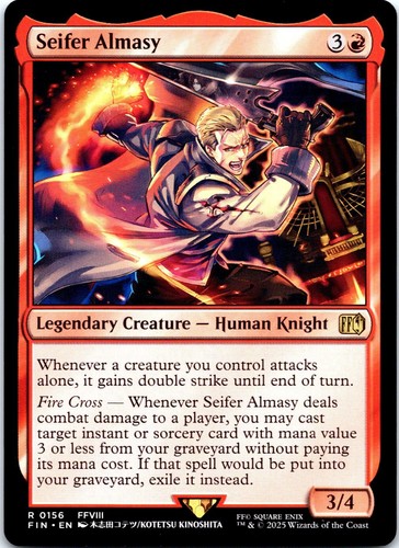 Seifer almasy fin 156 nm - 156], mtg
