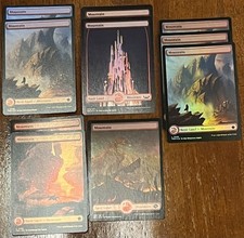X50 ALL FOIL Full Art Lands