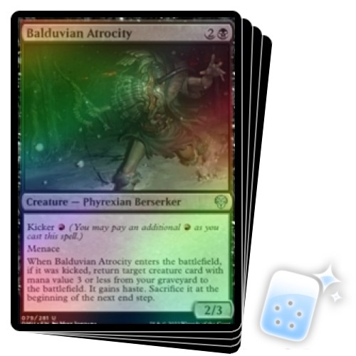 Foil balduvian atrocity - balduvian, x4