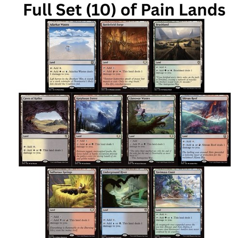 Pain lands mtg dual - pain,