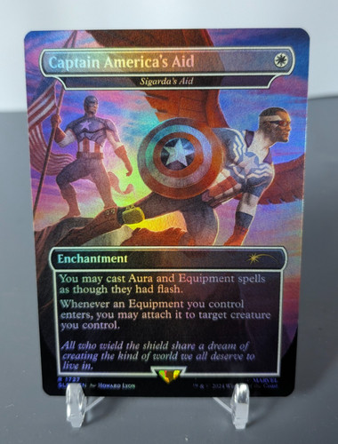 Mtg captain america aid - mtg,