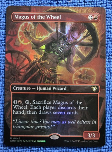 Mtg magus the wheel foil - the,
