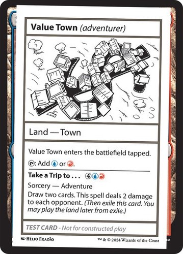 Mtg value town play - -,
