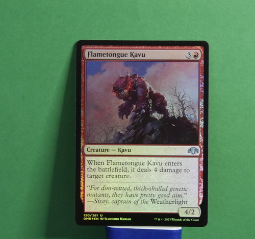 Flametongue kavu foil dmr - flametongue,