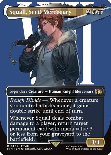 Squall seed mercenary - mercenary, (senza