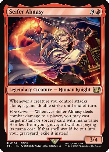 Seifer almasy 156 foil - #156, (nm)