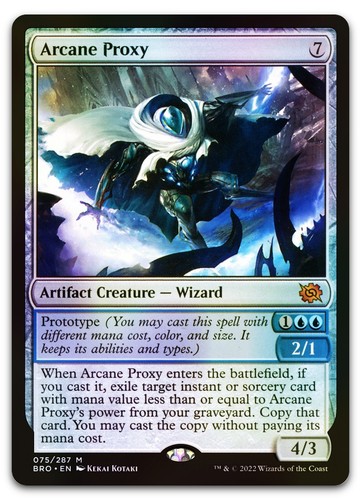 Arcane proxy - #75, (foil)
